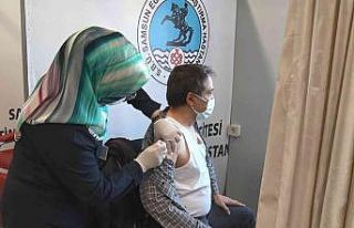 Yerli aşı Turcovac’a Samsun’da yoğun ilgi:...