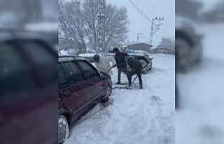 Yüksek kesimlerde kar, tipi etkisini sürdürüyor