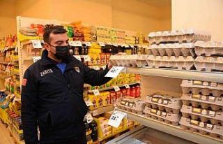 Zabıta ekipleri marketleri denetledi