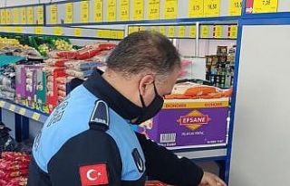 Zabıta ekiplerinden KDV mesaisi