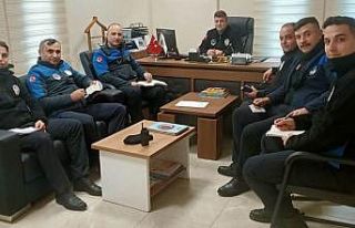 Zabıta personeline hizmet içi eğitim