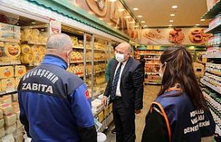Zabıta ve Ticaret İl Müdürlüğünden ortak denetim