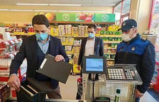 Zabıta ve ticaret müdürlüğü ekiplerinden fiyat...