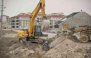 Zafertepe’ye yağmur suyu hattı