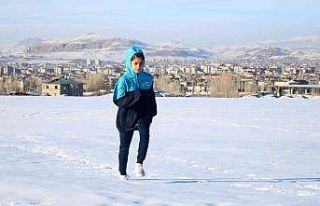 Zorlu coğrafyada yaptığı antrenmanlarla Türkiye...