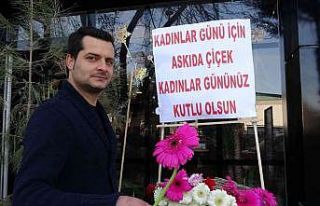 14 Şubat’ta askıda çiçek kampanyası başlatmıştı,...