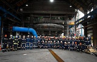 18 milyon dolarlık yatırım yapılan yüksek fırın...