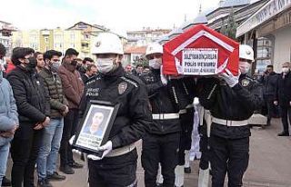 21 yaşındaki polis memuru toprağa verildi