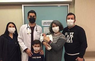 31 haftalıkken 1 kilo 370 gram doğan Tanem bebek...