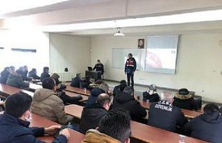 410 özel güvenlik personeline eğitim
