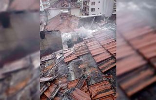 4 katlı binada korkutan yangın