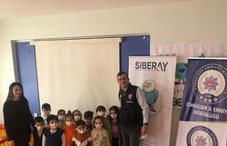 7 bin 187 öğrenciye Siberay farkındalık eğitimi