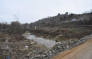 Abalı Çayı Köprüsü onarıldı