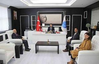 ABD Adana Konsolosu Rektör Karacoşkun’u ziyaret...