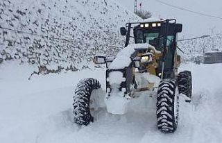 Adıyaman’da 93 köy, 126 mezra yolu ulaşıma kapandı