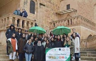 Adıyamanlı gençler Mardin’i gezdi
