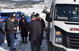 Ağlı Kaymakamı Kazanasmaz’dan denetim noktalarına...