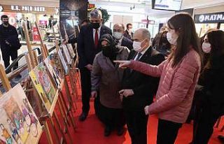 "Ailede Merhamet" resim sergisi açıldı