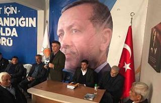 AK Parti Tut İlçe Başkanlığında istişare toplantısı