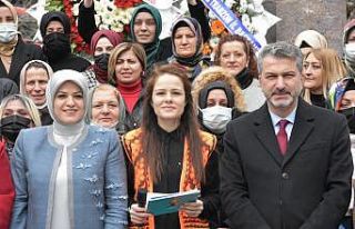 AK Partili kadınlar 8 Mart Dünya Kadınlar Günü’nde...