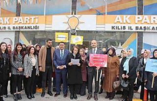 AK Partili kadınlardan 8 Mart etkinliği