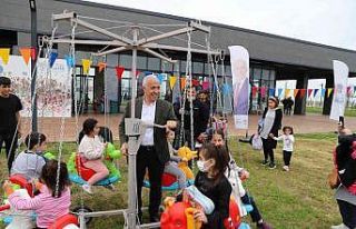 Akdeniz Belediyesinin düzenlediği Çocuk Şenliği...