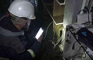 Aksaray’da iş yerinde yangın paniği