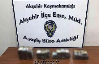 Akşehir’de bakkal hırsızları tutuklandı