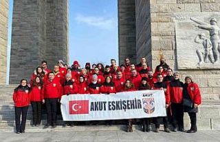 AKUT Eskişehir’den Gelibolu’da şehitlik ziyareti