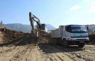 Alanya Mahmutlar’da imar yolu çalışmaları hızlandı