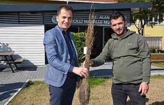 Alanya’da 140 bin meyve fidanı dağıtıldı