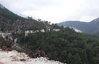 Alanya’da Kızılcaşehir ile Obaalacami mahallesi...