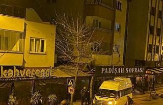 Alkollü sürücüyü kafeye girmekten beton saksılar...