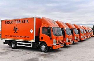 Ankara Büyükşehir Belediyesi tıbbi atık ile mücadelesini...