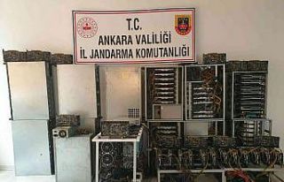 Ankara’da yasa dışı kripto para üretimi yapan...