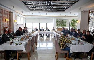 Ankara’ya tayin olunan Karakaşoğlu için veda...