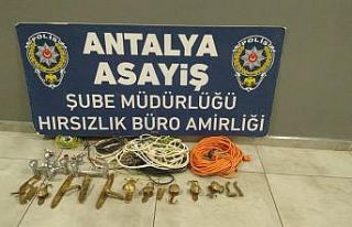 Antalya’da yabancı uyruklu hırsızlık şüphelisi...