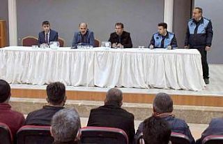 Araban Kapalı Semt Pazarı için kura çekimleri...