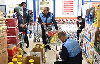 Araban’da zincir marketlerde denetim yapıldı