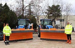 Araç parkını genişleten A Takımı, karla mücadeleye...