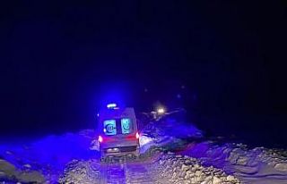 Ardahan’da kardan mahsur kalan 3 hasta 4 saatlik...