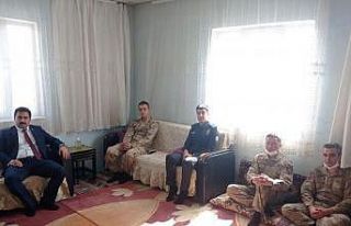 Arguvan’da şehit aileleri unutulmadı