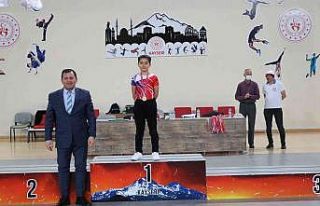 Artistik Cimnastik İl birinciliği tamamlandı