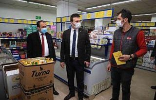 Artvin’de marketler bir kez daha denetlendi