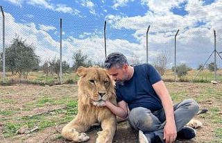 Aslan terbiyecisi Akbey, hayvanları anlamanın yollarını...