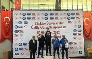 ATAUNİ minderde Türkiye şampiyonu