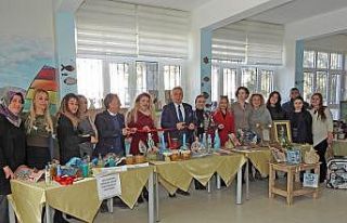 Atıklar sanat eserine dönüştü