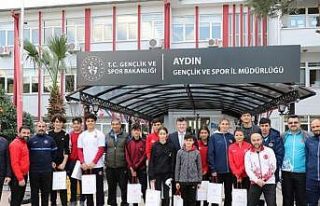 Aydın Gençlik ve Spor İl Müdürü Fillikçioğlu...