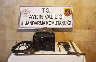 Aydın’da kaçak kazı yapan 9 şüpheli yakalandı