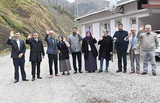 Ayvacık’ın yüksek rakımlı mahallelerindeki...